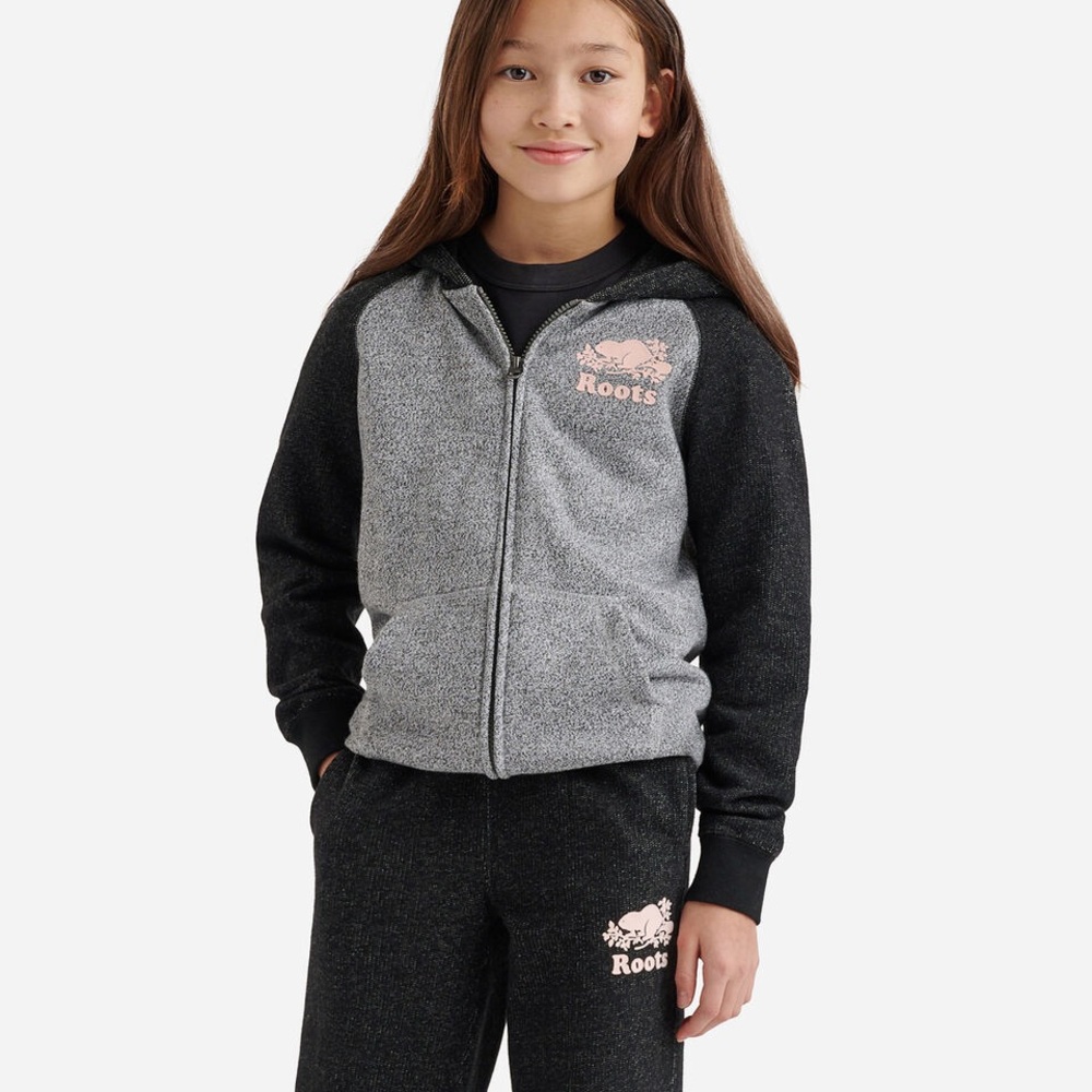 Roots Kids Original Full Zip Hoodie size XL